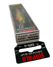 Load image into Gallery viewer, Box Stats View of RAPALA LURES MINNOW RAP 9 Fishing Lure in PERCH
