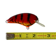 Charger l&#39;image dans la galerie, Handmade Bass Lures • BRIAN&#39;S BEES CRANKBAITS 2 1/8&quot; Fishing Lure •  RED CRAYFISH PATTERN
