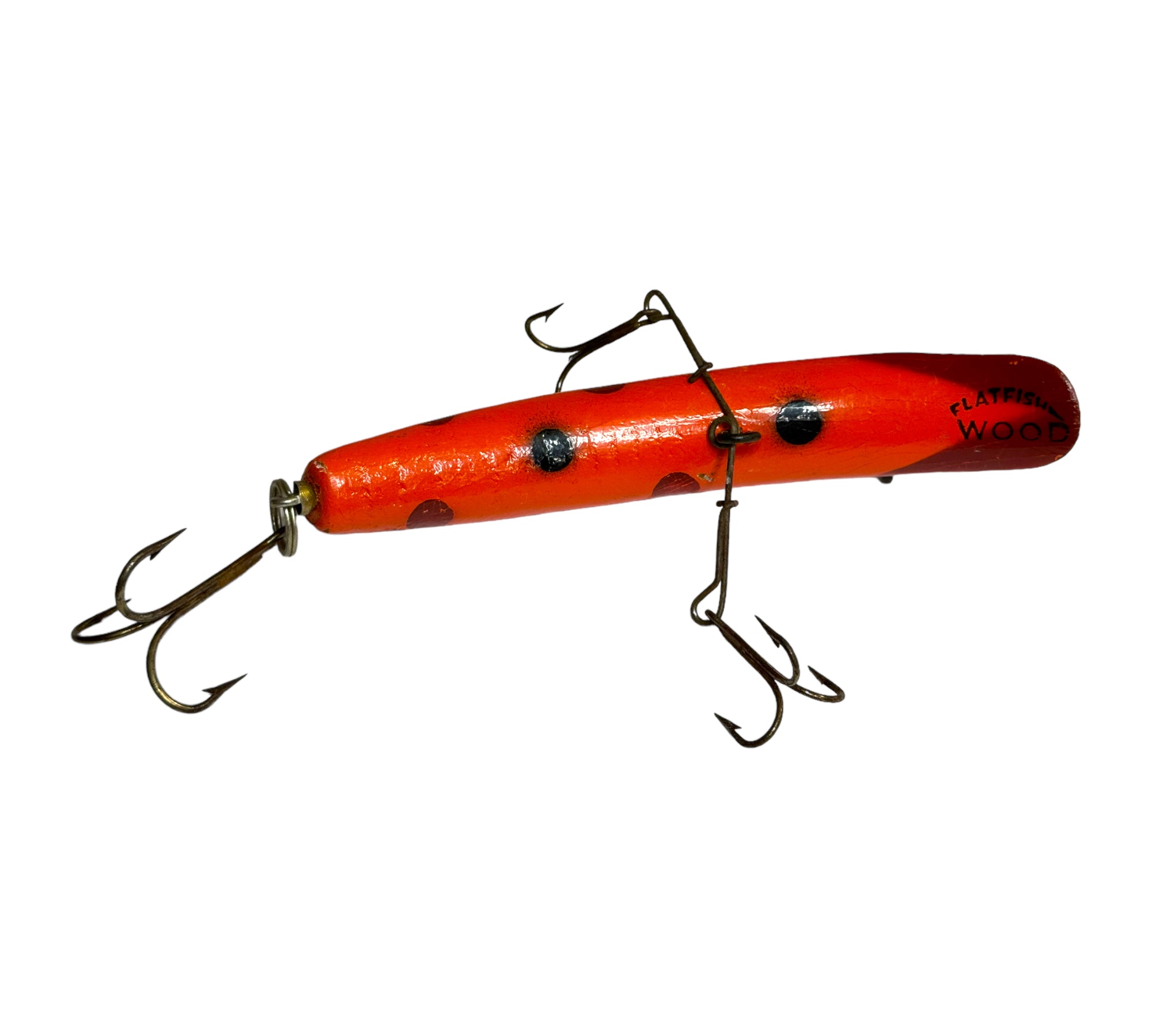Wooden 7 1/4 Wood Chopper fishing lure missing the line tie - AAA Auction  and Realty