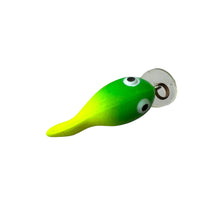 Load image into Gallery viewer, Top View for REBEL LURES TADFRY UltraLight Fishing Lure in CHARTREUSE TAD
