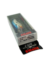 Lataa kuva Galleria-katseluun, Box Stats View of RAPALA DT (Dives-To) FLAT Fishing Lure in BLUE SHAD. # DTF07 BSD.
