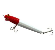 Charger l&#39;image dans la galerie, Top View of Storm Lures SHALLOMAC Fishing Lure in RED HEAD aka WOODPECKER
