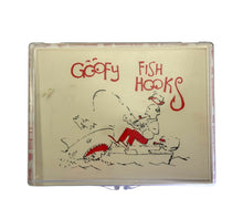 Load image into Gallery viewer, Top of Box View of CIRCUS FUN ENTERPRISES GOOFY FISH HOOKS Boxed Set 
