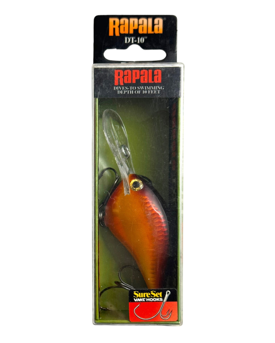 Rapala Lures DT-10 Fishing Lure in CRAWDAD
