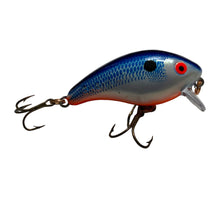 Load image into Gallery viewer, Right Facing View of Vintage Mann&#39;s Bait Company Baby 1- (One Minus) Fishing Lure in BLUE SHAD
