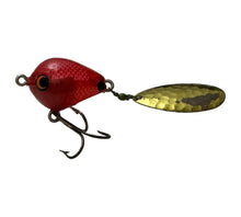Load image into Gallery viewer, Left Facing View of The Johnny Cash Lure. CANE RIVER BAIT Company OLE FIRE BALL Fishing Lure.
