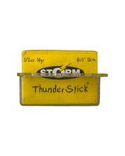 Lade das Bild in den Galerie-Viewer, Box Stats View of STORM LURES 4.5&quot; THUNDERSTICK Fishing Lure in HOT TIGER
