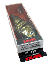Load image into Gallery viewer, Box Stats View of RAPALA SPECIAL GLIDIN&#39; RAP 12 Fishing Lure in BANDED BLACK
