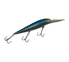 Load image into Gallery viewer, Right Facing View of STORM LURES BIG MAC Vintage Fishing Lure in BLUE MACKEREL
