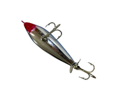 Lade das Bild in den Galerie-Viewer, Belly View of WHOPPER STOPPER 300 Series HELLRAISER Fishing Lure in BLUE BACK SILVER PLATE

