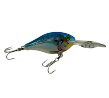 Load image into Gallery viewer, Right Facing View of RAPALA LURES RISTO RAP 5 Fishing Lure in BLUE SHAD. RR-5 Made in Ireland.
