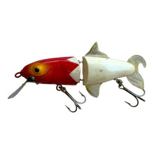 Load image into Gallery viewer, Left Facing View of NATURALURE BAIT COMPANY KING STRIKEE with Shark Skin Fins Fishing Lure
