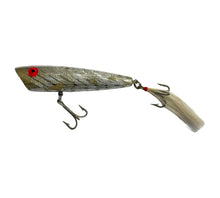 Charger l&#39;image dans la galerie, Left Facing View of REBEL LURES WIND-CHEATER SCHOOL-E-POPPER Fishing Lure in RED EYE
