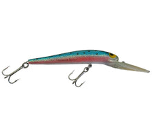 Load image into Gallery viewer, Right Facing View for STORM LURES DEEP JR THUNDERSTICK Fishing Lure in RAINBOW TROUT GLITTER FINISH
