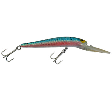 Right Facing View for STORM LURES DEEP JR THUNDERSTICK Fishing Lure in RAINBOW TROUT GLITTER FINISH