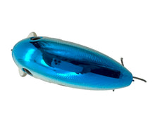 Cargar imagen en el visor de la galería, Back View of XCALIBUR TACKLE COMPANY XW6 Wake Bait Fishing Lure in CHROME BLUE BACK
