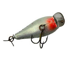 Load image into Gallery viewer, Belly View of Mann&#39;s Bait Company Baby One Minus Fishing Lure in WHITE CRAPPIE CRYSTAGLOW
