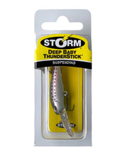 Charger l&#39;image dans la galerie, STORM LURES DEEP BABY THUNDERSTICK Fishing Lure in RAINBOW TROUT
