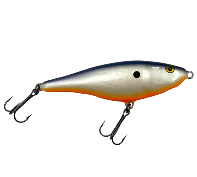 Right Facing View of RAPALA GLR-15 GLIDIN' RAP Fishing Lure in ORIGINAL PEARL SHAD