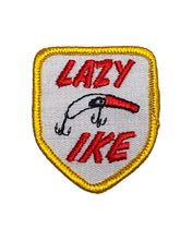 Load image into Gallery viewer, LAZY IKE COMPANY KAUTZKY Fishing Lure Patch • Classic Red &amp; White
