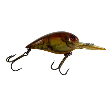 Right Facing View of STORM LURES WIGGLE WART Fishing Lure in NATURISTIC BROWN CRAYFISH