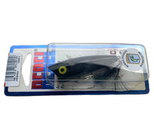 Cargar imagen en el visor de la galería, Side View of REBEL LURES Pop-R P-60 Fishing Lure in SPILLED INK or BLACK
