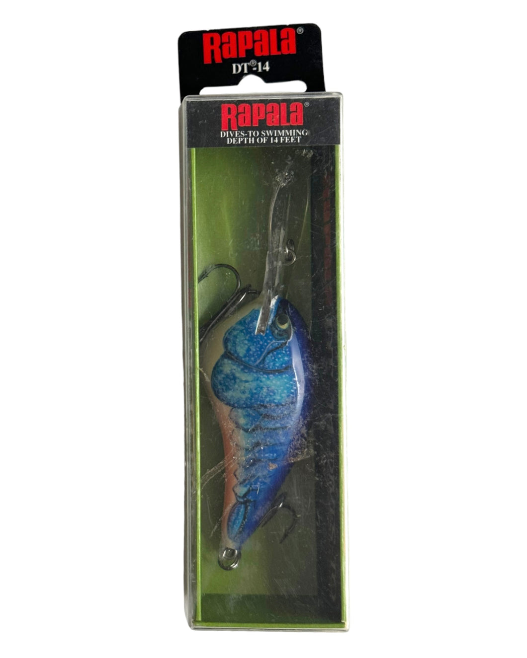 RAPALA LURES DT-14 Fishing Lure in MOLTING BLUE CRAW