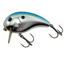 Cargar imagen en el visor de la galería, Left Facing View of XCALIBUR TACKLE COMPANY XW6 Wake Bait Fishing Lure in CHROME BLUE BACK
