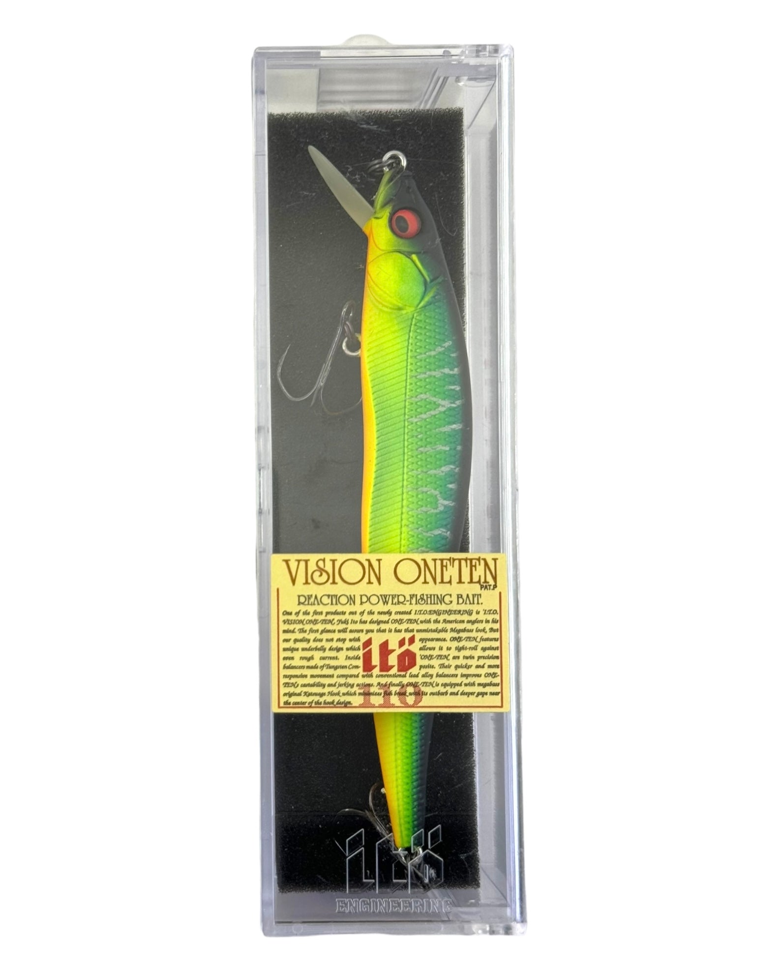 ITÖ • MEGABASS • VISION 110 Fishing Lure • ITO NATURAL – Toad Tackle