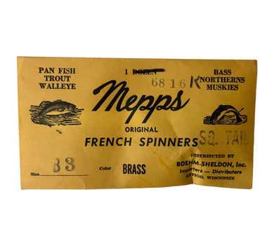 Antique MEPPS ORIGINAL FRENCH SPINNERS 6816 Fishing Lure