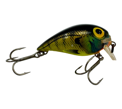 Right Facing View of STORM LURES SUBWART Size 5 Fishing Lure in BLUEGILL. Wake bait for Largemouth Bass & Musky.