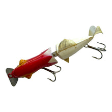 Load image into Gallery viewer, Back View of NATURALURE BAIT COMPANY KING STRIKEE with Shark Skin Fins Fishing Lure
