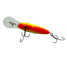 Load image into Gallery viewer, Belly View of RAPALA DT THUG (Dives To) Fishing Lure in FIRE TIGER
