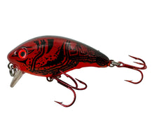 Lade das Bild in den Galerie-Viewer, Left Facing View of MANN&#39;S BAIT COMPANY BABY 1- (One Minus) Fishing Lure in RED CRAW
