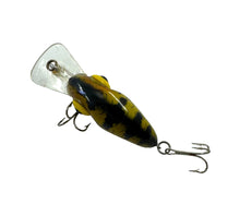 Load image into Gallery viewer, Top View of HEDDON BABY POPEYE HEDD HUNTER Fishing Lure in NATURAL BASS

