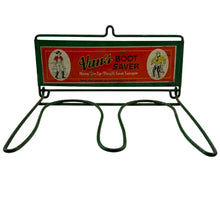 Cargar imagen en el visor de la galería, VAN&#39;S BOOT SAVER Antique Boot Rack from the Noel Van Tilburg Company of Minneapolis, Minnesota
