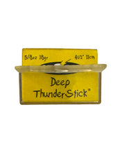 Load image into Gallery viewer, Box Stats View of STORM LURES 4.5&quot; DEEP THUNDERSTICK Fishing Lure in NATURISTIC PERCH
