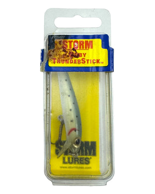 STORM LURES BABY THUNDERSTICK Fishing Lure in SPECKLED TROUTFront Package View of STORM LURES BABY THUNDERSTICK Fishing Lure in SPECKLED TROUT