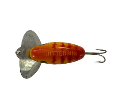 Jitterbug Stencil View of SPECIAL ORDER Vintage FRED ARBOGAST Fly Rod Size JITTERBUG Fishing Lure in CRAYFISH