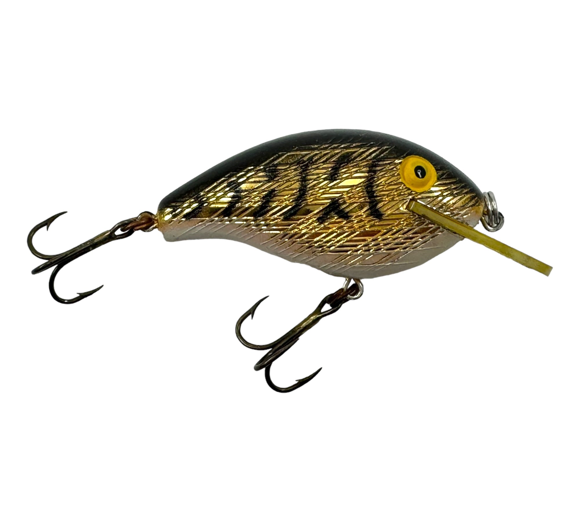 Square Lip REBEL WEE R SHALLOW Lure GOLD BLACK BACK STRIPES – Toad