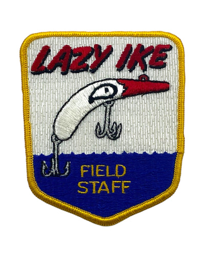 LAZY IKE Sleeve Size Vintage Patch • FIELD STAFF