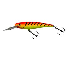 Load image into Gallery viewer, Left Facing View of RAPALA LURES MINNOW RAP 9 Fishing Lure in HOT TIGER
