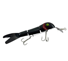 Load image into Gallery viewer, Cover Photo for BUTCH LINDLE SUCKER Articulated Fishing Lure in &quot;BLACK&quot;

