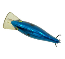 Load image into Gallery viewer, Back View of LUHR JENSEN 1/4 oz SPEED TRAP Fishing Lure in BLUE BACK STRIPE
