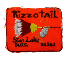 Load image into Gallery viewer, Muskie Guide Tony Rizzo of Star Lake, Wisconsin, RIZZOTAIL FISHING TACKLE Collector Patch
