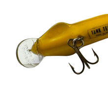 Load image into Gallery viewer, Lip View of NILS MASTER of Finland SPEARHEAD Fishing Lure in YELLOW GREEN BLUE H-BONE
