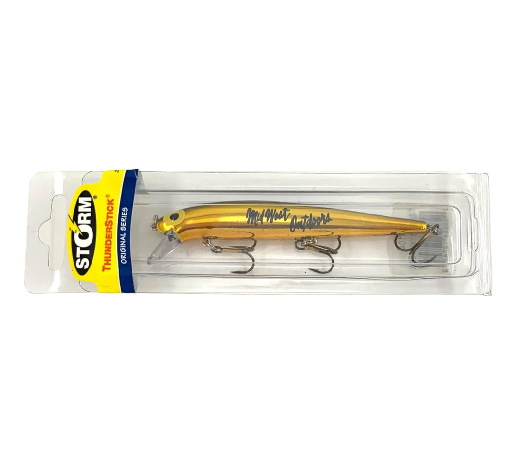 STORM LURES Thunderstick Fishing Lure in METALLIC YELLOW BLACK for MIDWEST OUTDOORS