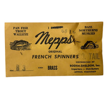 Cargar imagen en el visor de la galería, Factory Sealed MEPPS ORIGINAL FRENCH SPINNERS 6816 Fishing Lure

