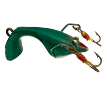 Load image into Gallery viewer, Antique Ed Wood Bait CRAB CRAWLER Fishing Lure • GREEN
