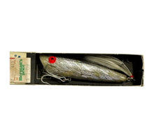 Cargar imagen en el visor de la galería, Boxed Side View of REBEL LURES WIND-CHEATER SCHOOL-E-POPPER Fishing Lure in RED EYE
